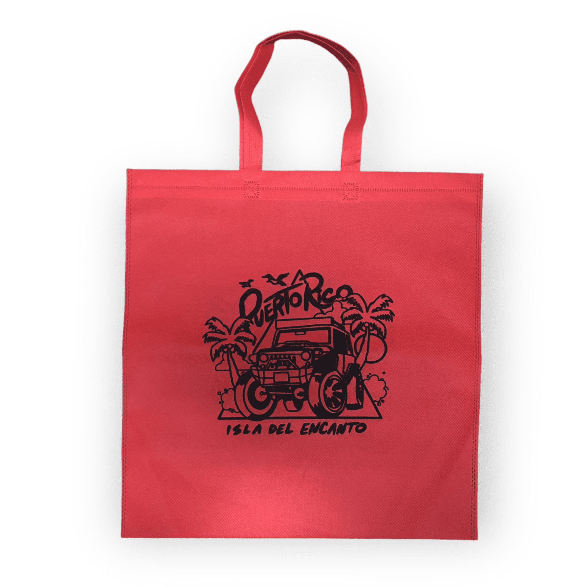 Souvenir de Puerto Rico- Bulto/Bolso Reusable (Jeep).