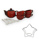 Souvenir de Puerto Rico- 9pcs Coffee Set.