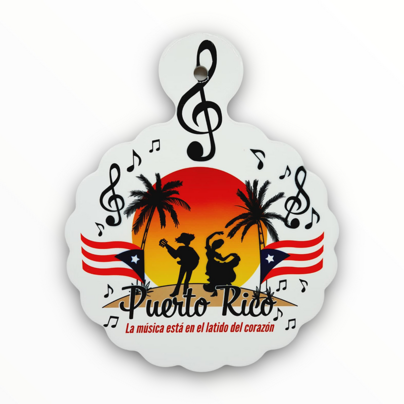 Souvenir Puerto Rico - Picadores en Loza.
