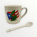 Souvenirs de Puerto Rico - Taza con Cuchara en Empaque