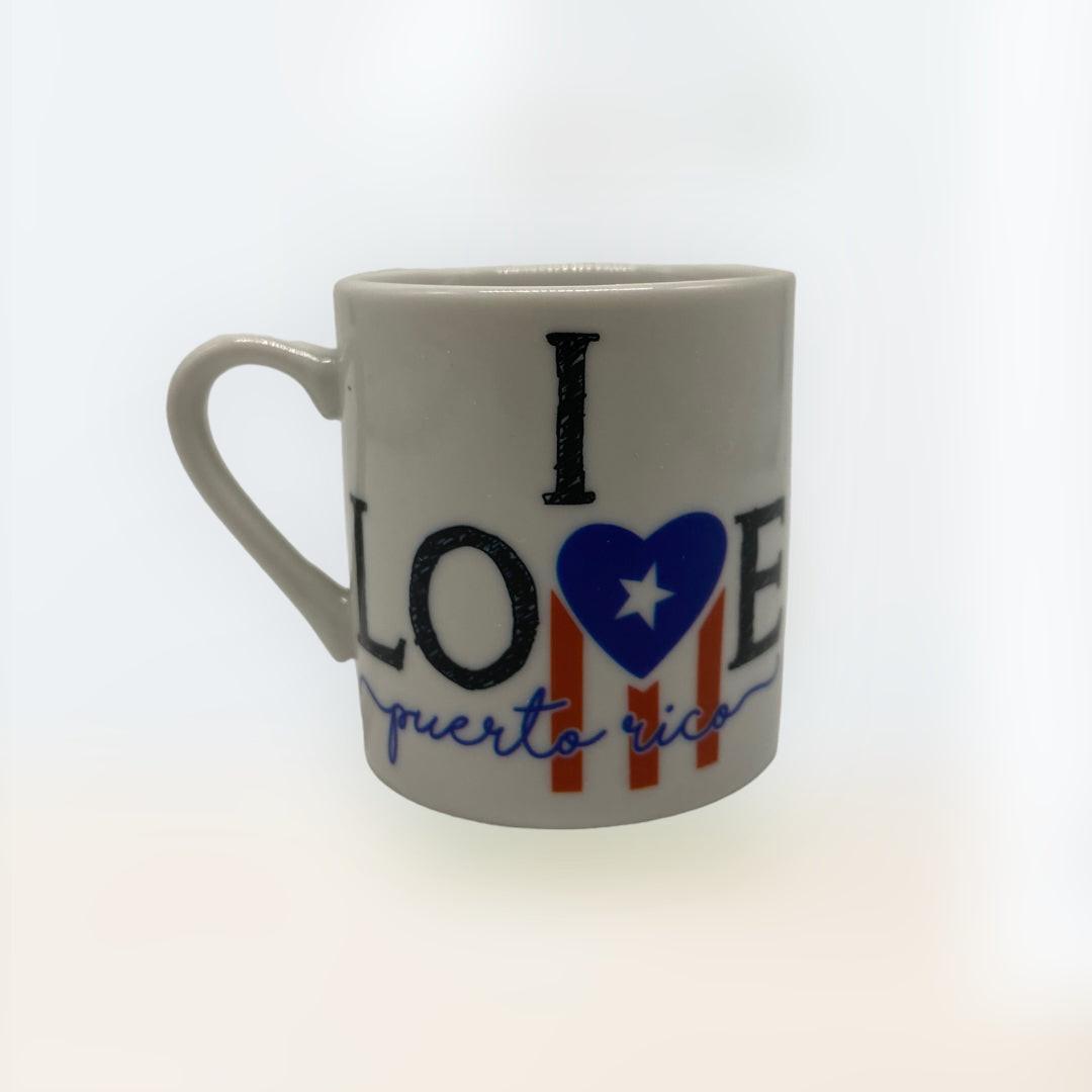 Souvenir de Puerto Rico -  Tazitas con Empaque (Small)