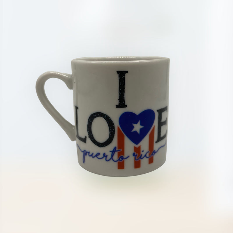 Souvenir de Puerto Rico -  Tazitas con Empaque (Small)