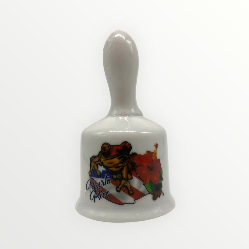 Souvenir from Puerto Rico - Mini Bells in Earthenware Material