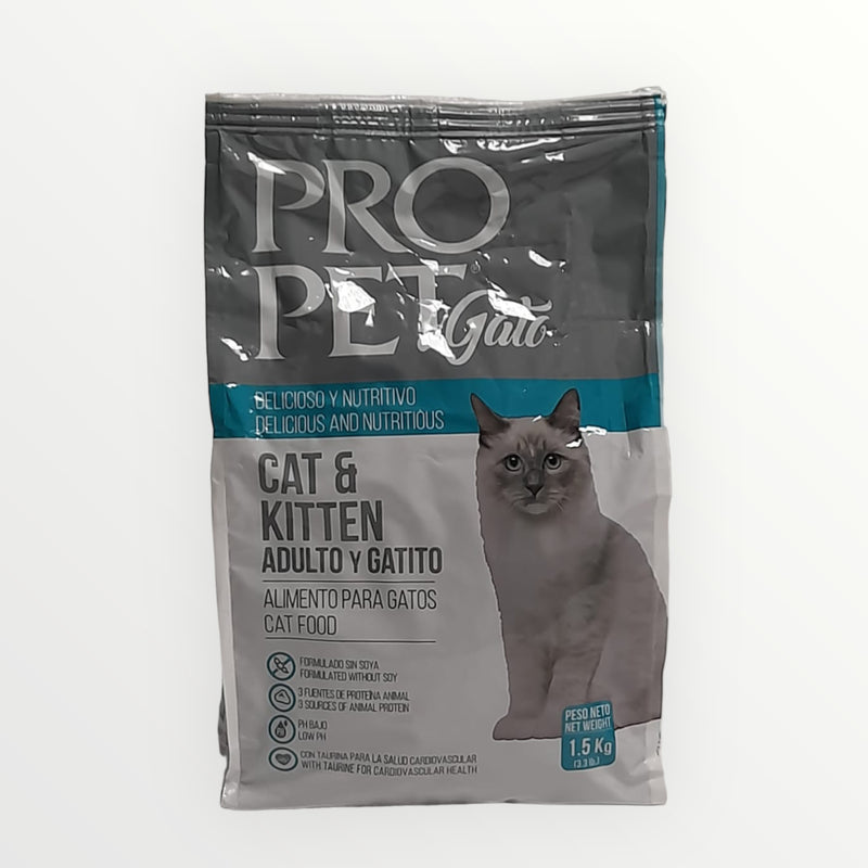 PRO PET GATO - Cat & Kitten Food 1.5kg