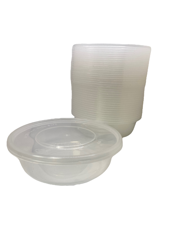 Food Storage Reausable & Disposable- 20 Containers (circulares).