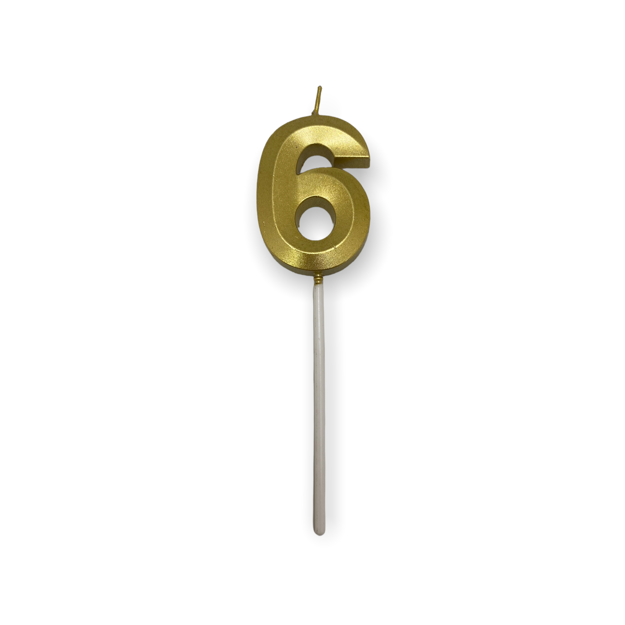 AW Party- Birthday Candle (Gold Numbers).