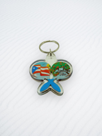 Souvenir de Puerto Rico | Llavero Plástico- Maracas.