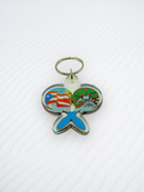 Souvenir de Puerto Rico | Llavero Plástico- Maracas.