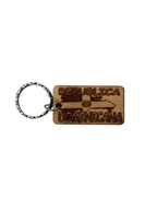 Wood Keychains -República Dominicana | Artesanal.