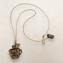 Artesanía en Madera - Collar Taza Coqui Taino *One Size*