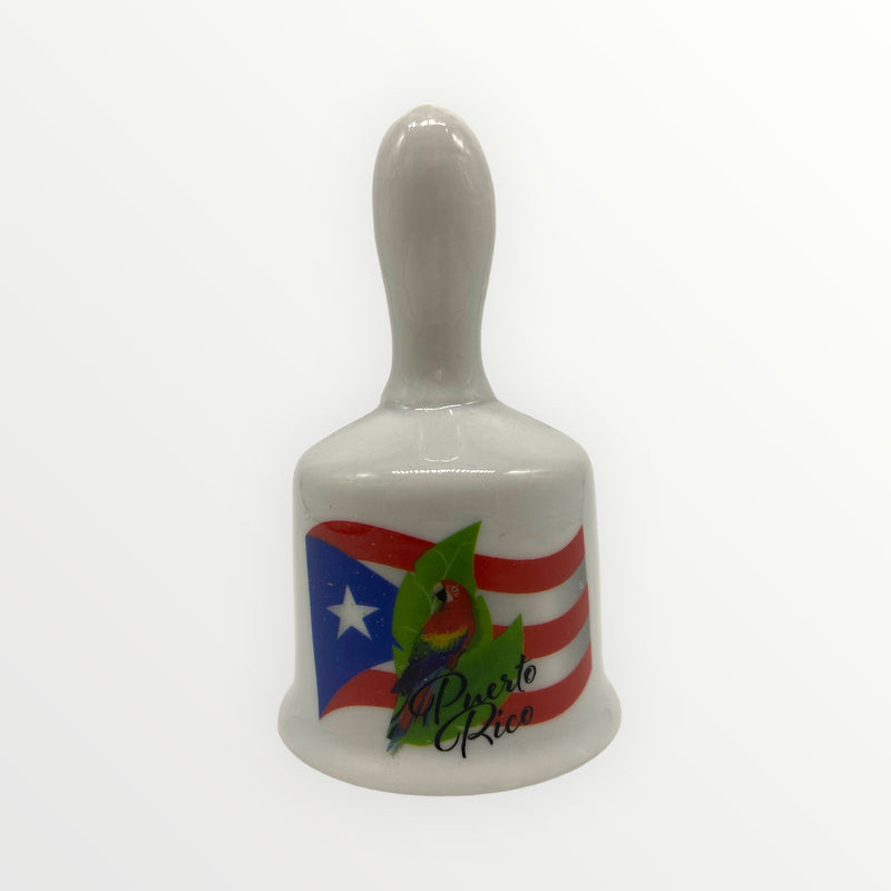 Souvenir de Puerto Rico - Mini Campanas en Material de Loza
