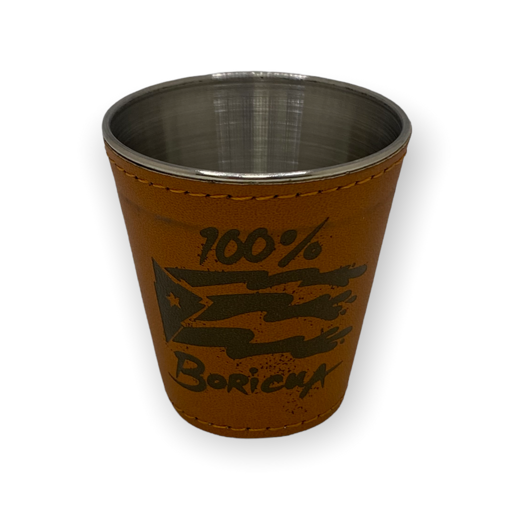 Souvenir de Puerto Rico - Shot Glass (Marrón).