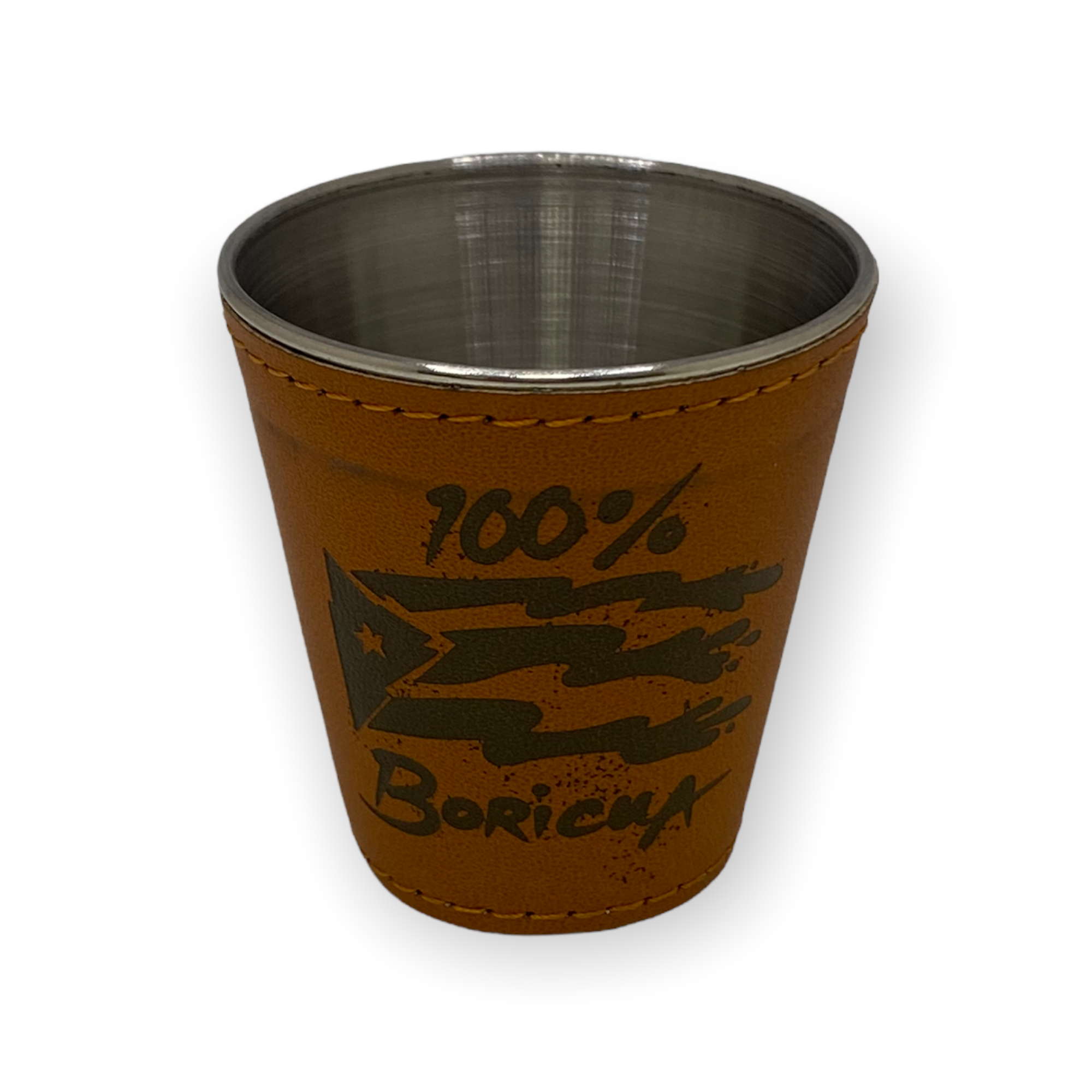 Souvenir de Puerto Rico - Shot Glass (Marrón).