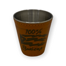 Souvenir de Puerto Rico - Shot Glass (Marrón).