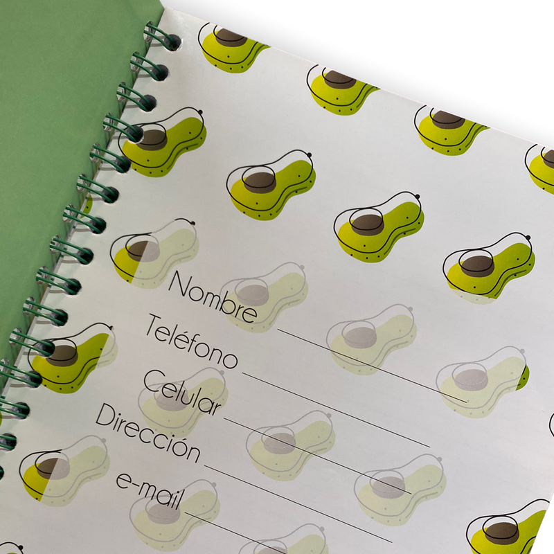 Libreta Escolar de Espiral 11''.