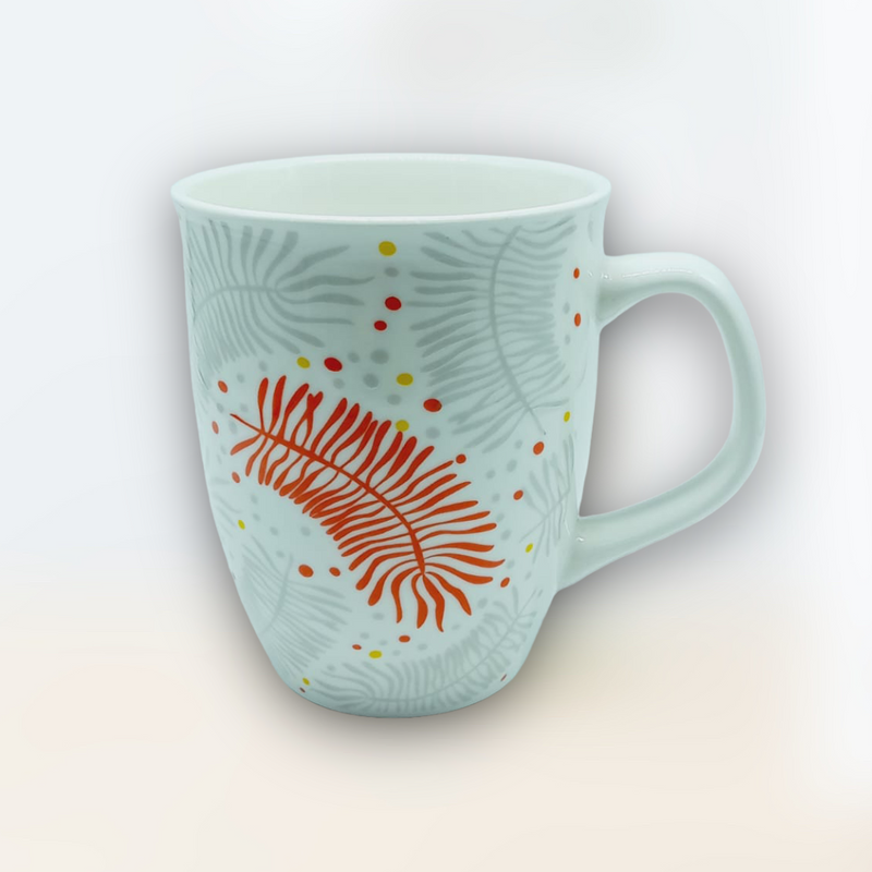 Tazas de Café Otoñales en Cerámica 340ml.