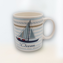 Tazas de Café en Cerámica ''Ocean Around the World'' 11oz.