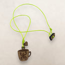 Artesanía en Madera - Collar Taza Coqui Taino *One Size*