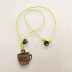 Artesanía en Madera - Collar Taza Bandera *One Size*