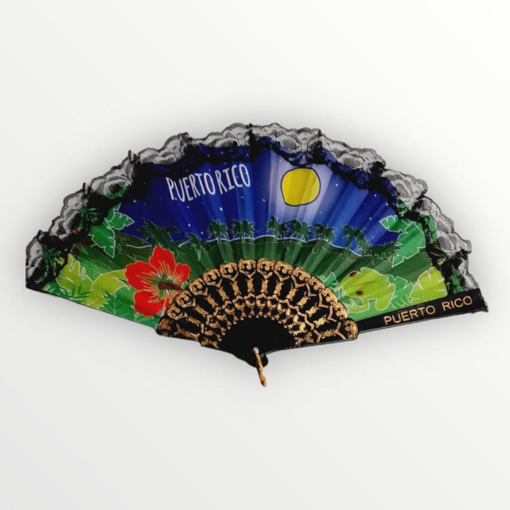 Souvenirs de Puerto Rico - Abanicos de Mano