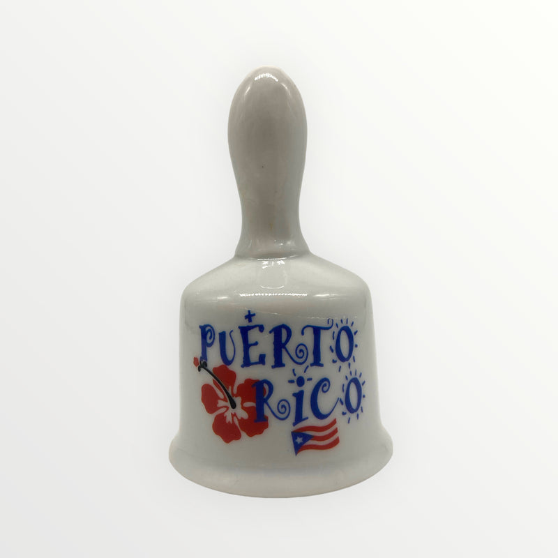 Souvenir de Puerto Rico - Mini Campanas en Material de Loza