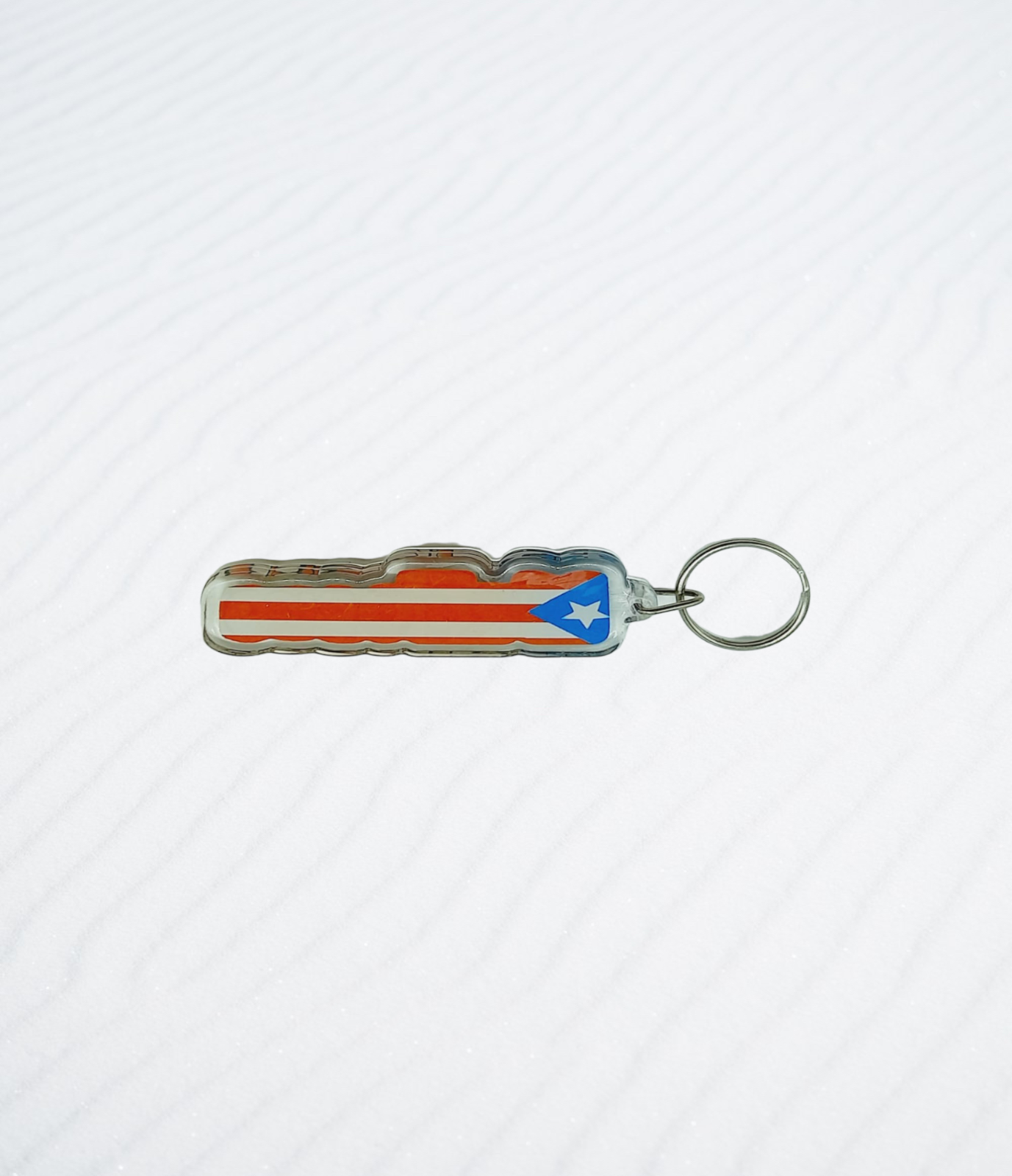 Souvenir de Puerto Rico | Llavero Plástico- ''Puerto Rico''.