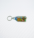 Souvenir de Puerto Rico | Llavero Plástico- Mapa de PR.