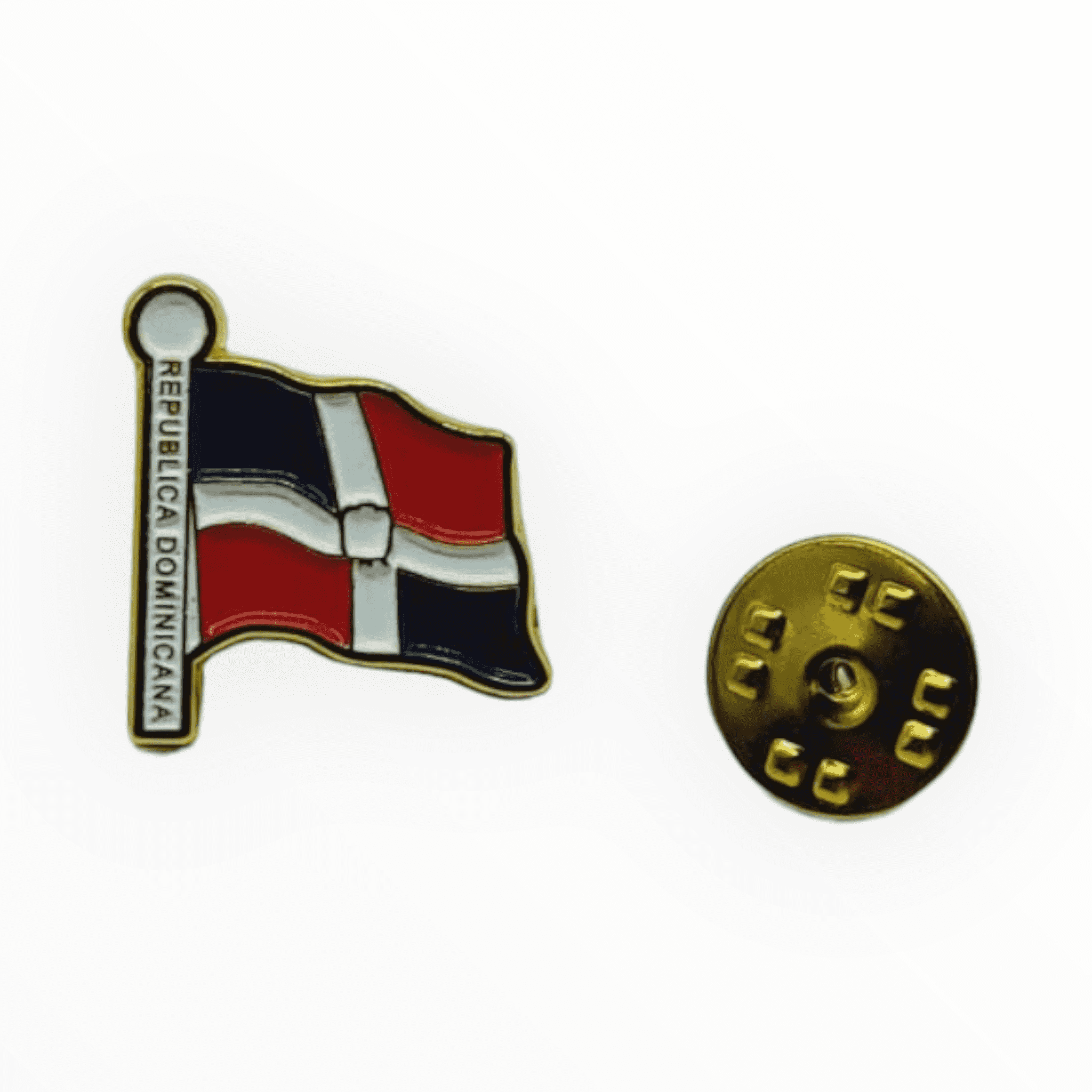 Souvenir Republica Dominicana - Shirt Pin.