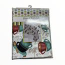 Printed Tier and Swag Set - Printed Tablecloth (6 estilos)