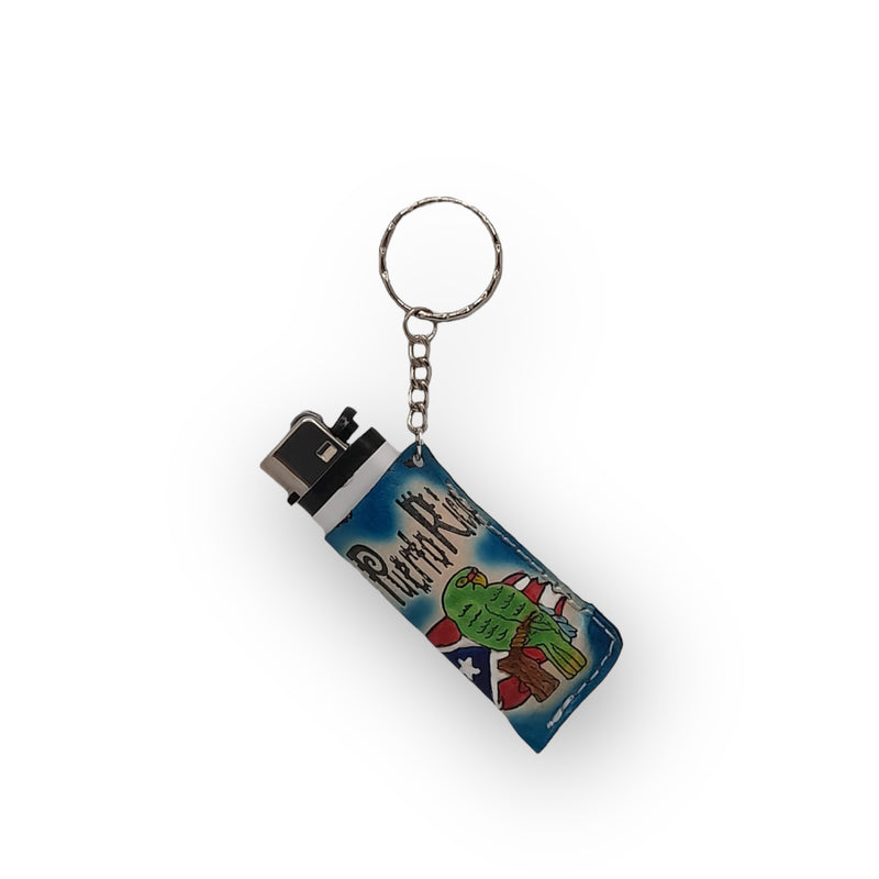 Souvenir de Puerto Rico - Lighters con Covers y Argolla para Llavero