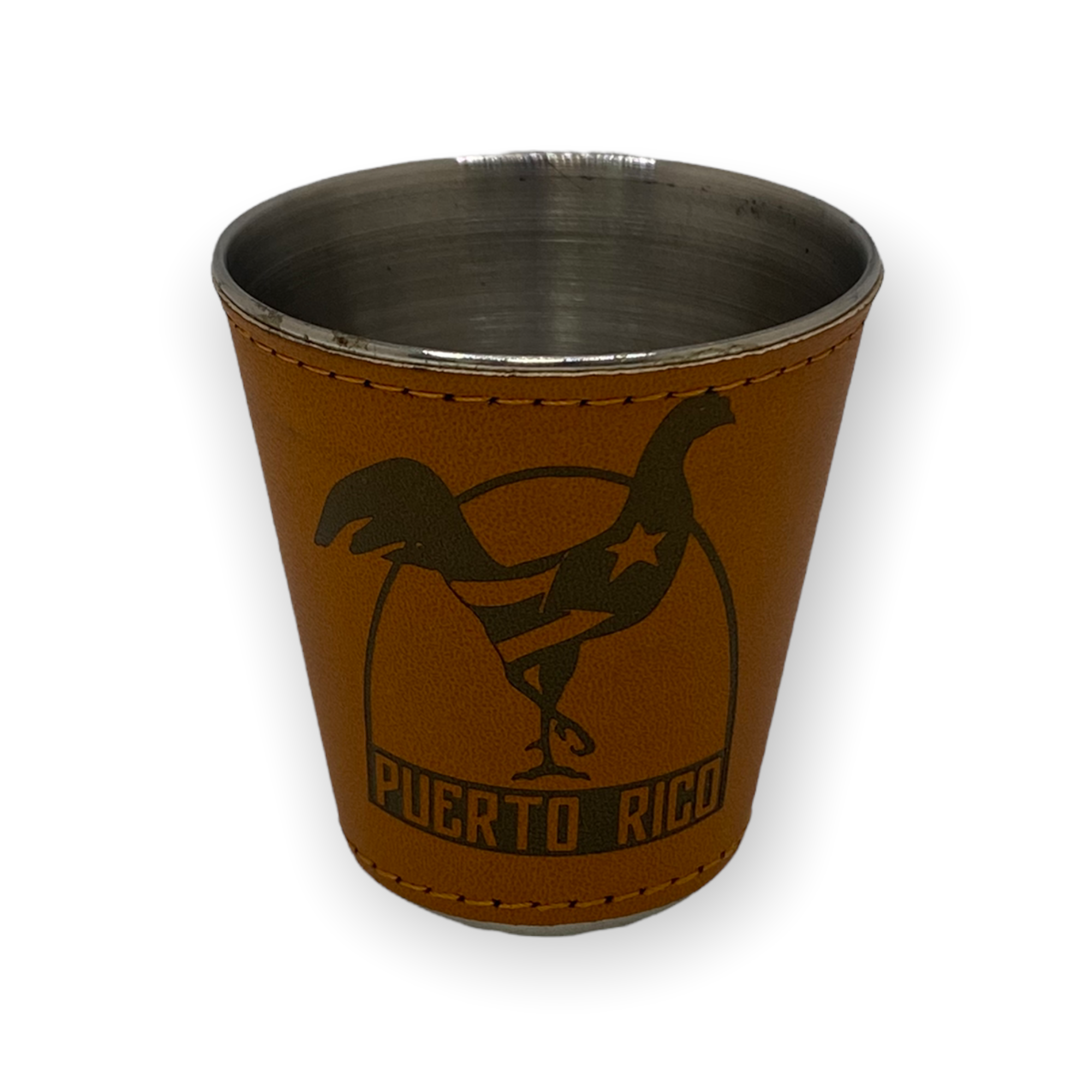 Souvenir de Puerto Rico - Shot Glass (Marrón).