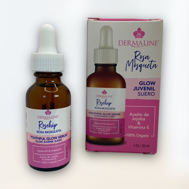 Dermaline - Youthful Glow Serum 100% Organic (Suero para Glow Juvenil).