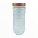 Glass Canister w/ Copper Lid (2pcs)