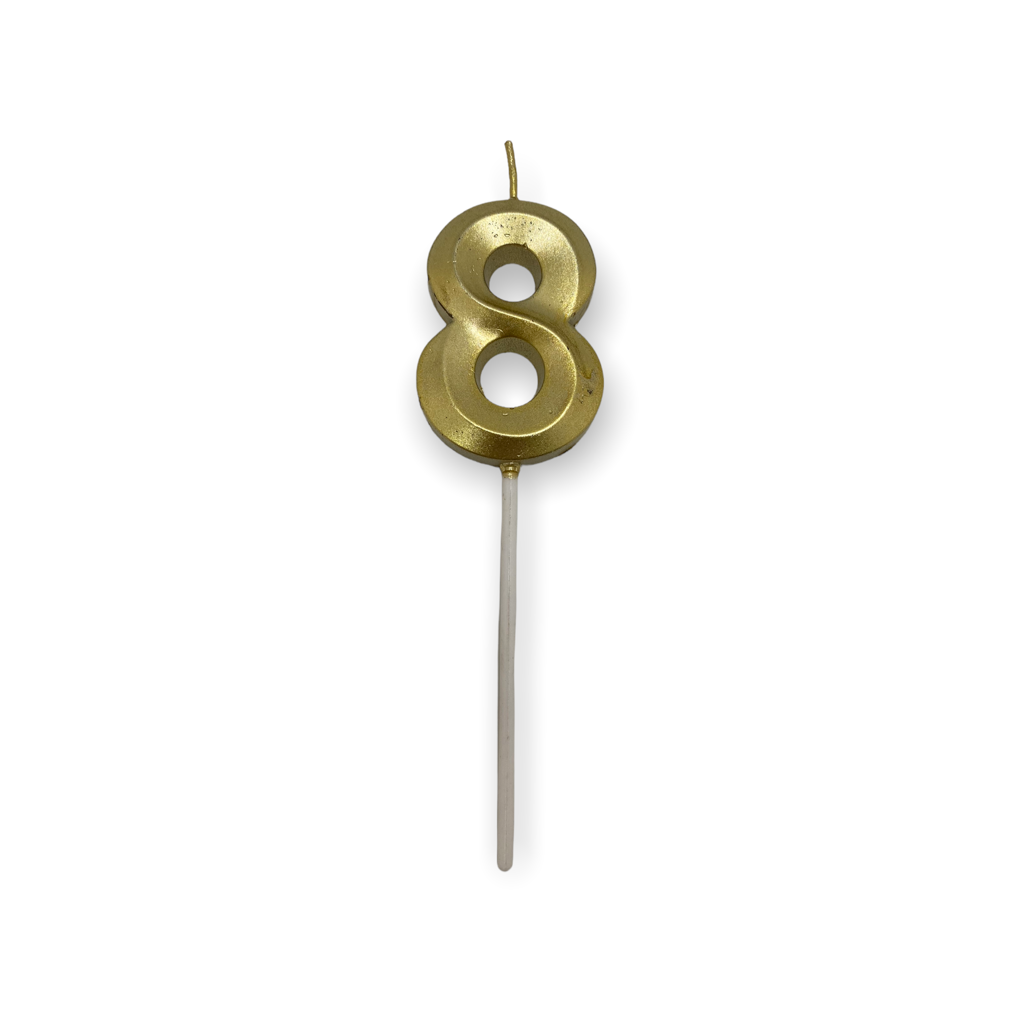 AW Party- Birthday Candle (Gold Numbers).