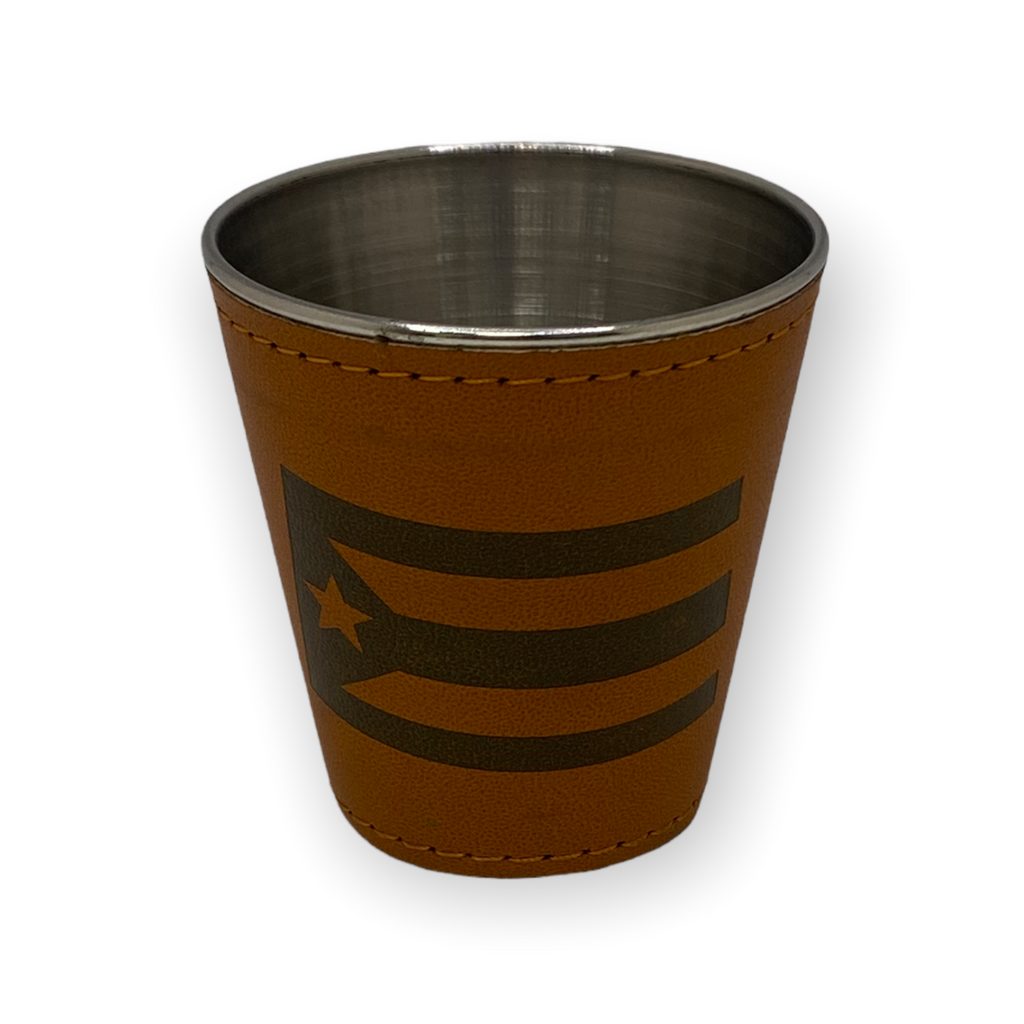 Souvenir de Puerto Rico - Shot Glass (Marrón).