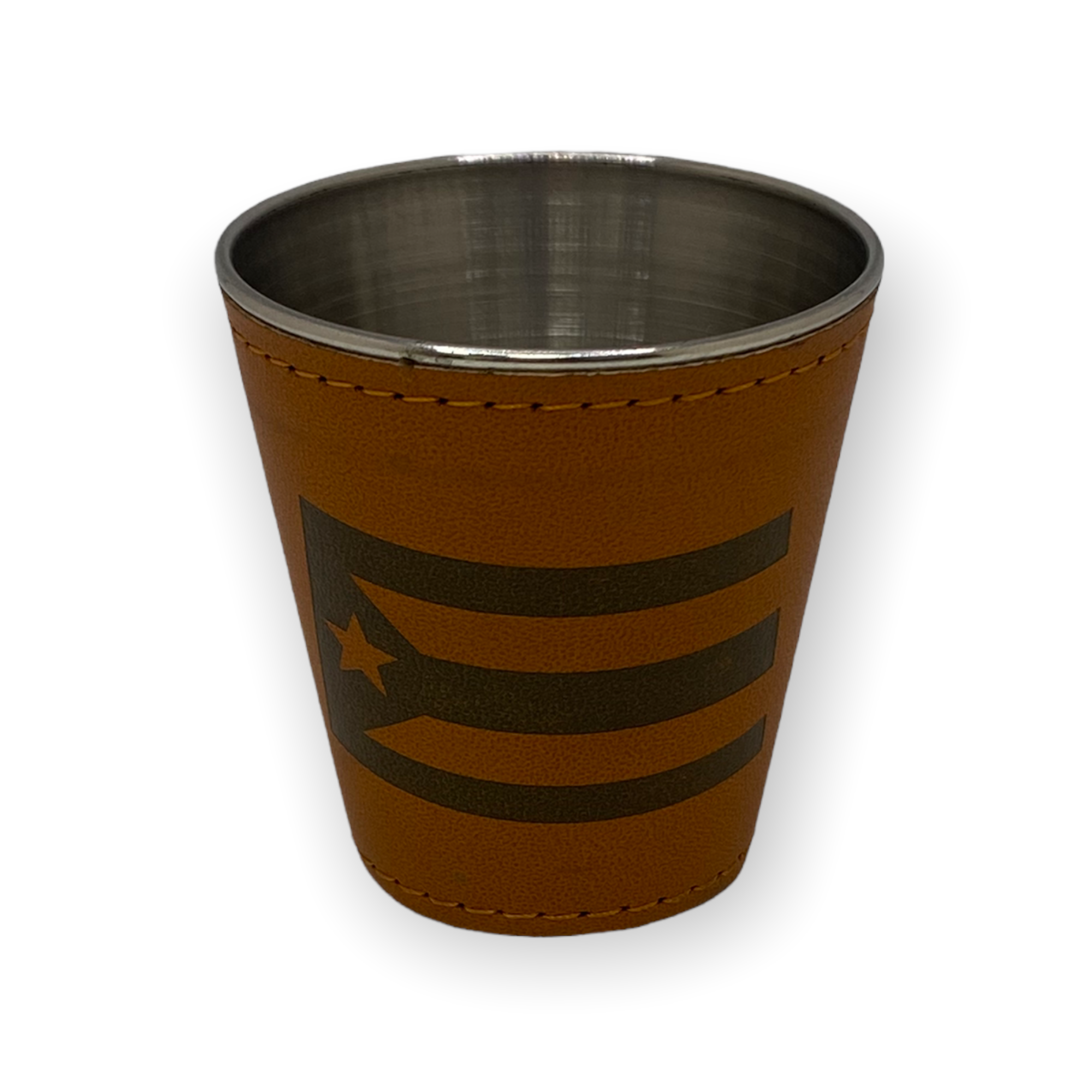 Souvenir de Puerto Rico - Shot Glass (Marrón).