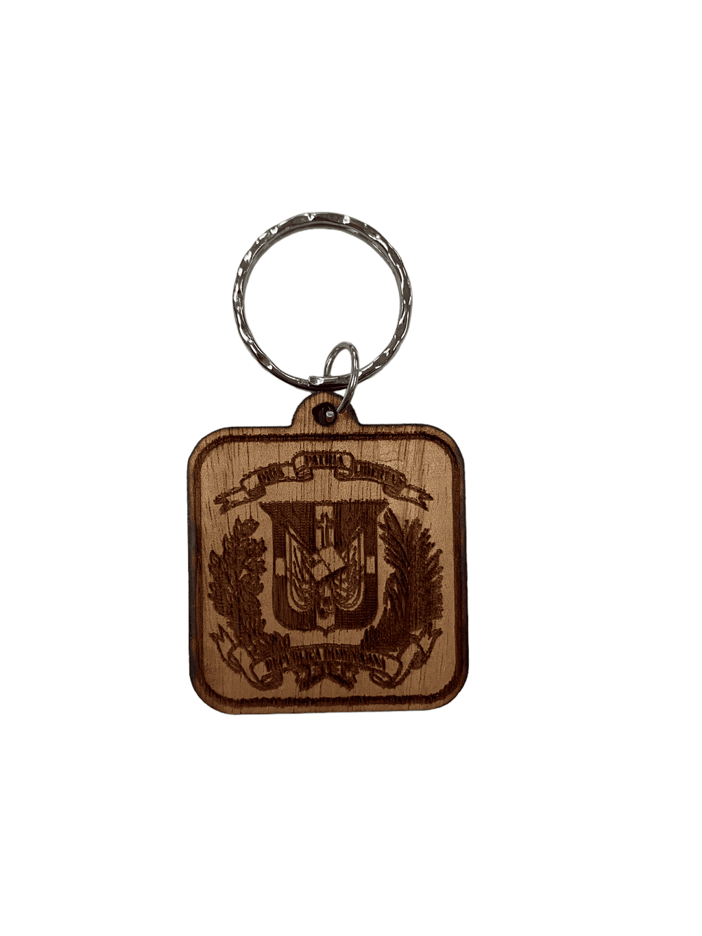 Wood Keychains -República Dominicana | Artesanal.