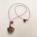 Artesanía en Madera - Collar Taza Bandera *One Size*