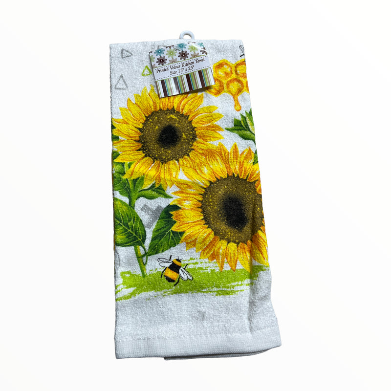 Printed Tier Swag - Oven Mitt and Kitchen Towel (2pcs)