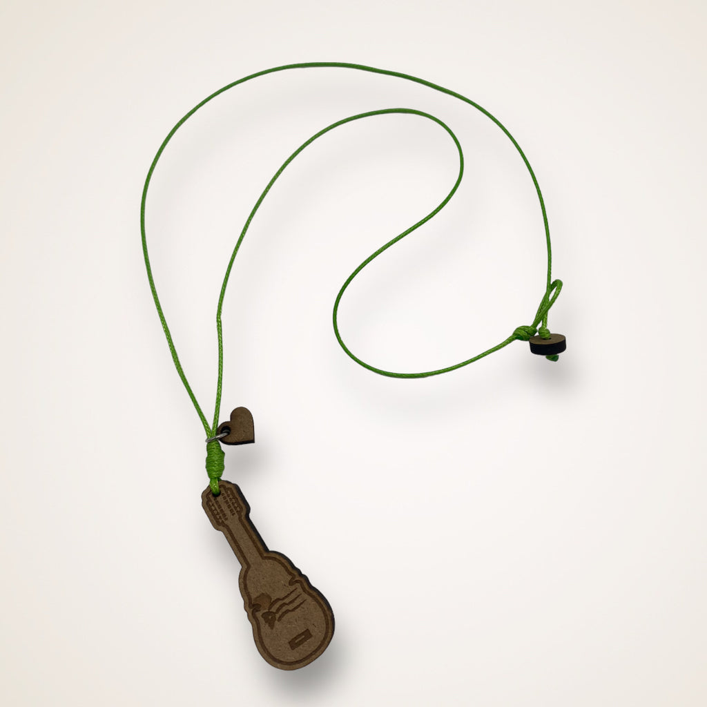 Artesanía en Madera - Collar Cuatro Puertorriqueño *One Size*