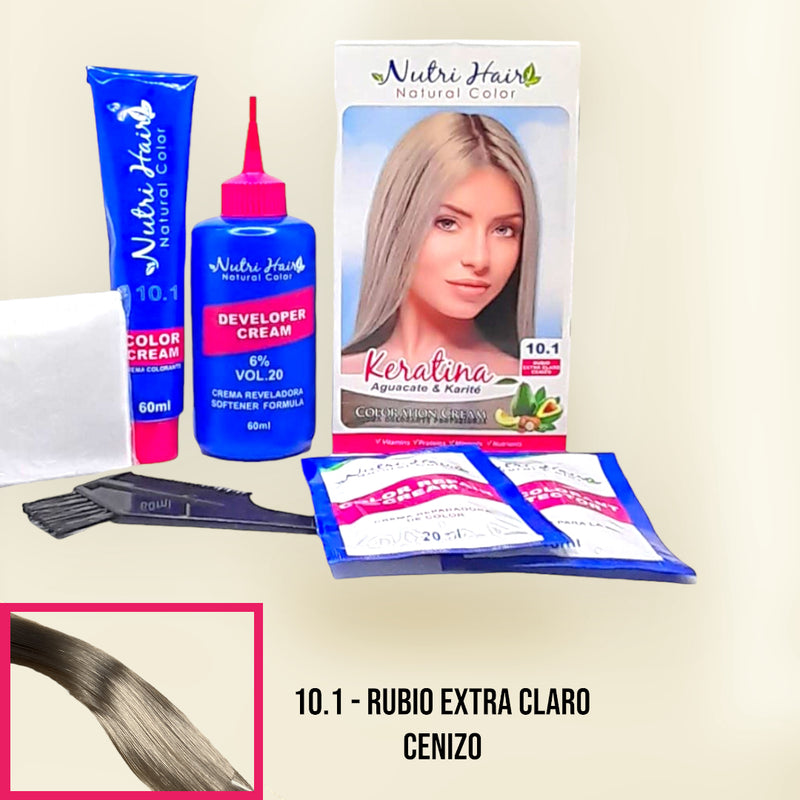 Nutri Hair - Colorantes/Tintes de Cabello en Crema (Aguacate & Karité)