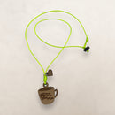 Wood Crafts - Flag Mug Necklace *One Size*