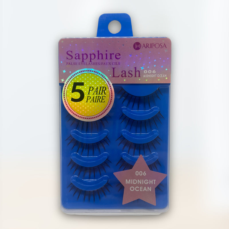 Sapphire Lash - False Eyelashes (5 pair)