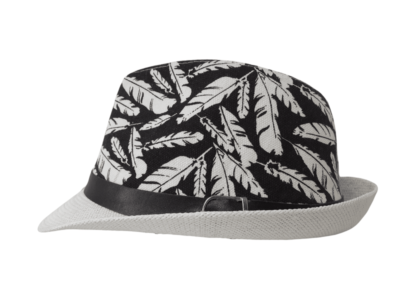 Fedora de Playa - Estilo de Plumas.