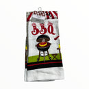 Printed Tier Swag - Kitchen Towel (Barbecue)