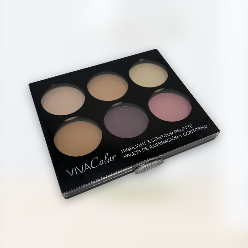 VIVA Color - Highlight & Contour Palette (6 colors)