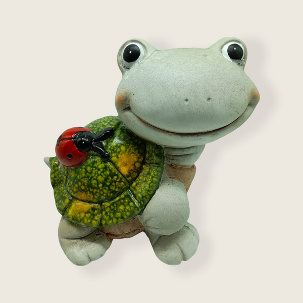 Figuras de Cerámica- Tortuga Gris Grande.