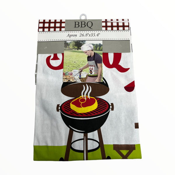 Printed Tier Swag - Apron (Barbecue)