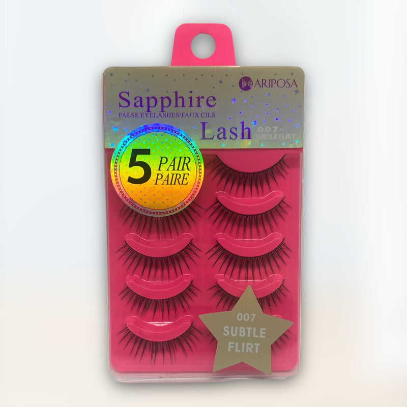 Sapphire Lash - False Eyelashes (5 pair)