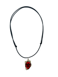 Artesanía- Collar con Carey (Hilo Grueso).